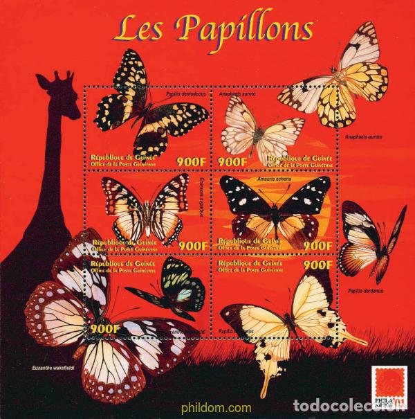 Sellos: 213292 MNH GUINEA 2001 PHILANIPPON 01. EXPOSICION FILATELICA INTERNACIONAL