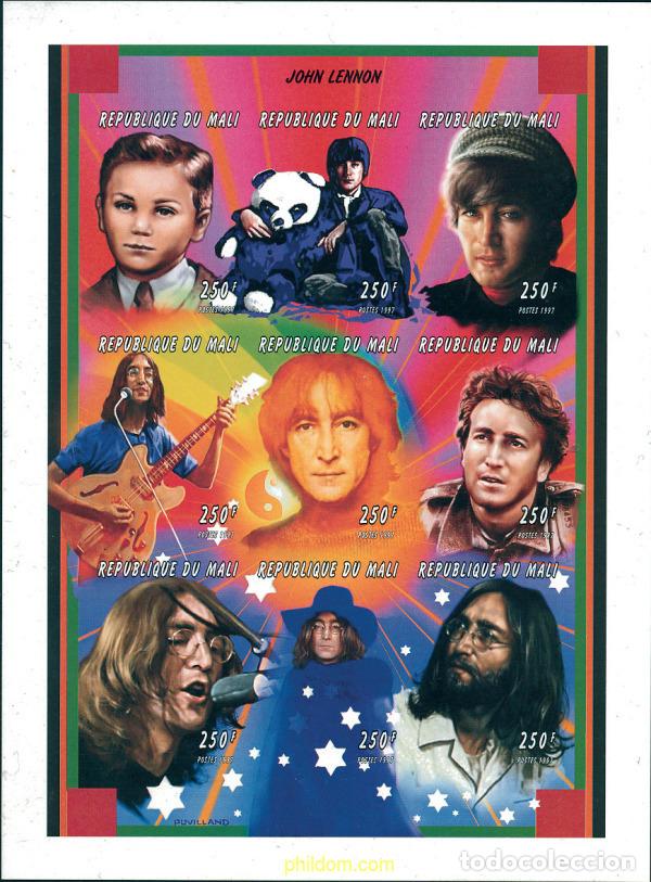 Sellos: 110107 MNH MALI 1997 JOHN LENNON