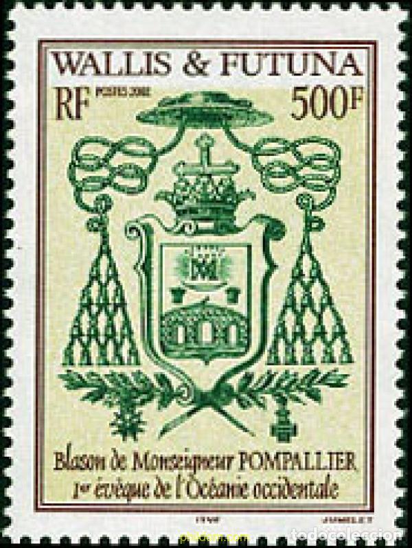 Sellos: 98579 MNH WALLIS Y FUTUNA 2002 ESCUDO DE POMPALLIER