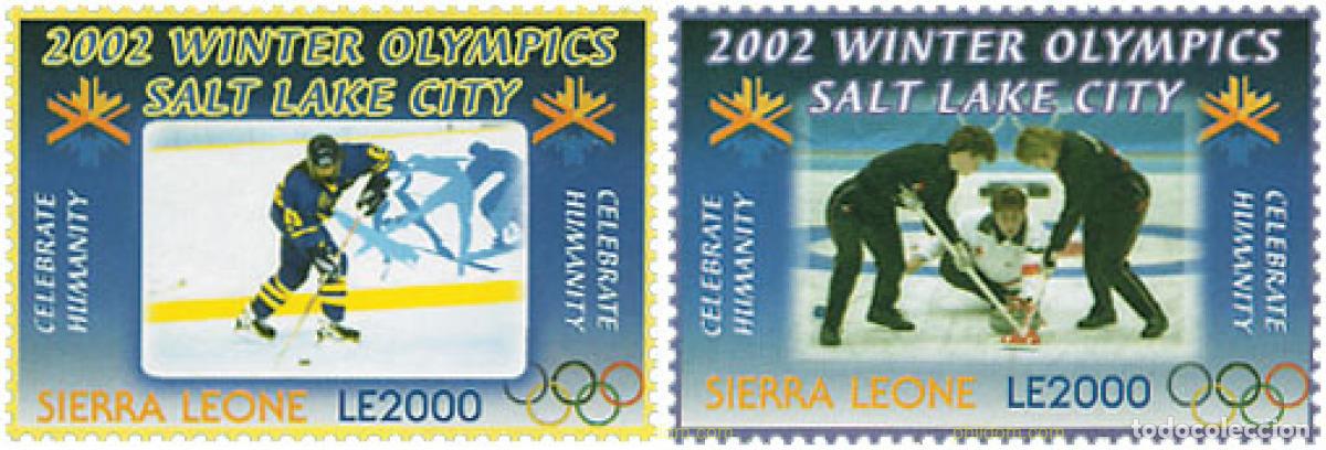 Sellos: 98877 MNH SIERRA LEONA 2002 19 JUEGOS OLIMPICOS INVIERNO. SALT LAKE CITY 2002