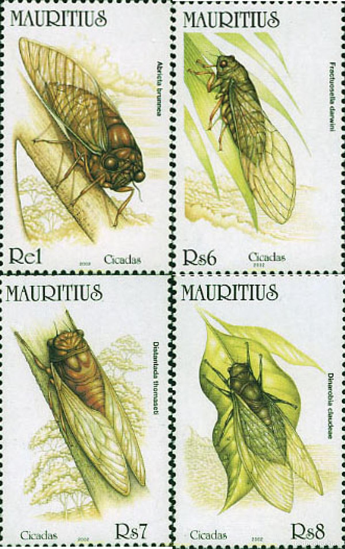 Sellos: 99628 MNH MAURICIO 2002 CIGALAS
