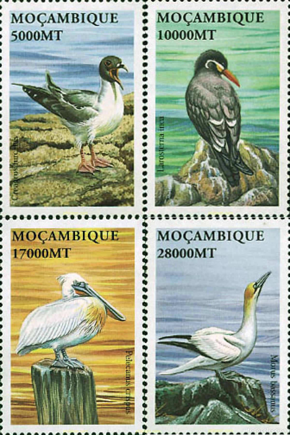 Sellos: 99703 MNH MOZAMBIQUE 2002 AVES