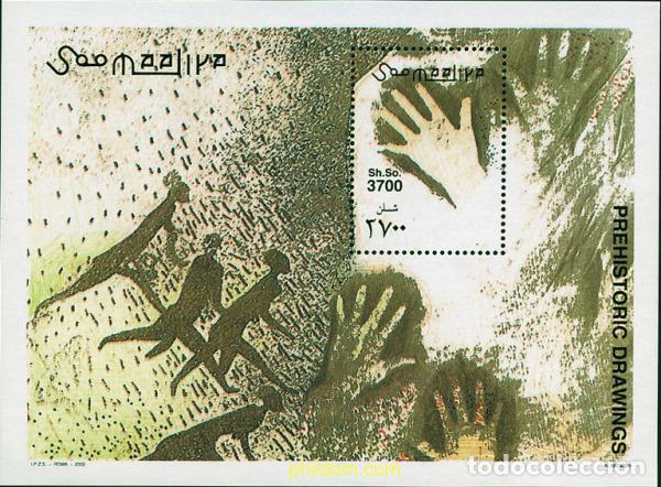 Sellos: 99915 MNH SOMALIA 2002 PINTURAS RUPESTRES