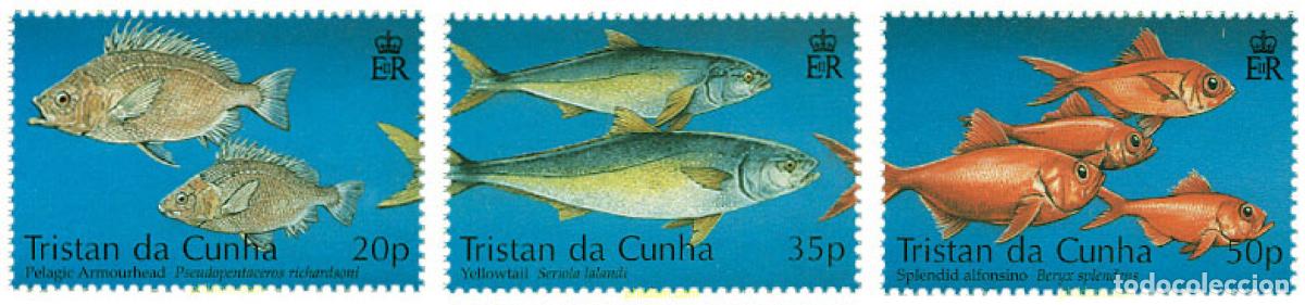 Sellos: 99952 MNH TRISTAN DA CUNHA 2002 LA PESCA INDUSTRIAL. PECES