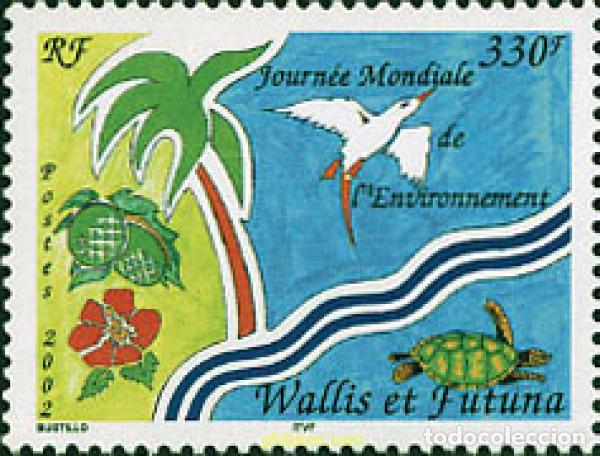 Sellos: 99997 MNH WALLIS Y FUTUNA 2002 DIA MUNDIAL DEL MEDIO AMBIENTE