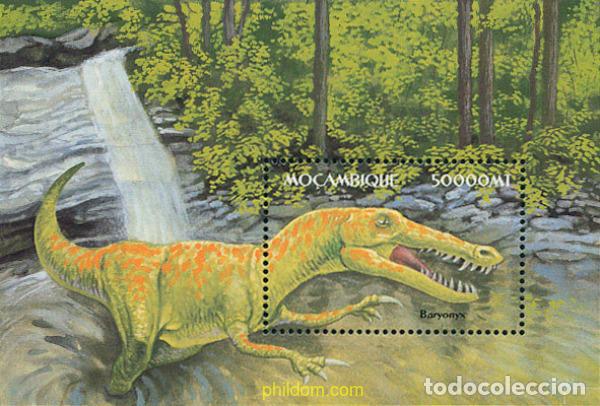 Sellos: 345918 MNH MOZAMBIQUE 2002 FAUNA PREHISTORICA