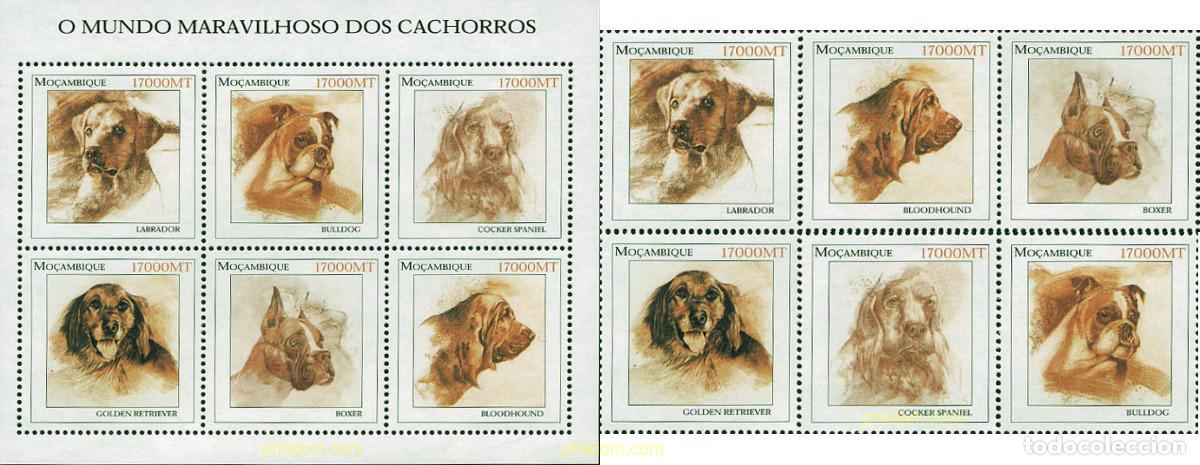 Sellos: 345915 MNH MOZAMBIQUE 2002 EL MARAVILLOSO MUNDO DE LOS PERROS