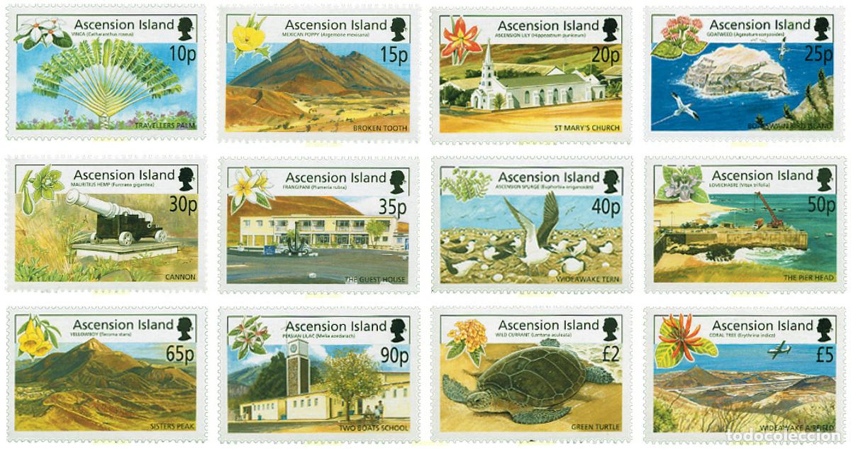 Sellos: 100479 MNH ASCENSION 2002 MOTIVOS VARIOS