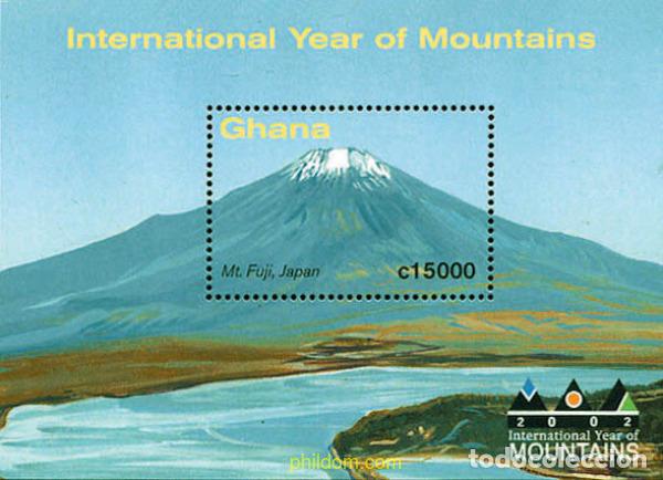 Sellos: 100617 MNH GHANA 2002 A&Ntilde;O INTERNACIONAL DE LA MONTA&Ntilde;A