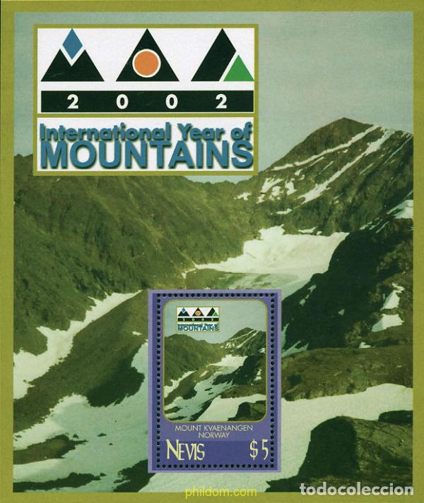 Sellos: 100636 MNH NEVIS 2002 A&Ntilde;O INTERNACIONAL DE LA MONTA&Ntilde;A