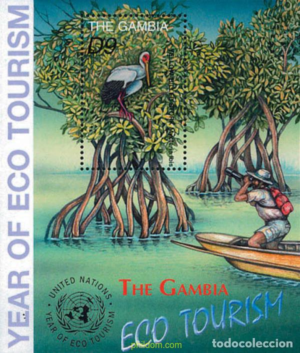 Sellos: 102837 MNH GAMBIA 2002 A&Ntilde;O DEL ECO-TURISMO