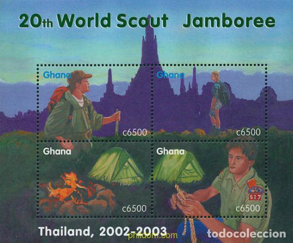 Sellos: 211296 MNH GHANA 2002 20 JAMBOREE EN TAILANDIA