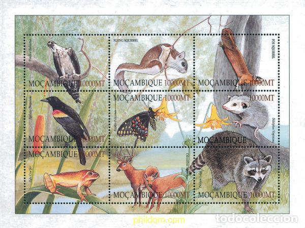 Sellos: 230689 MNH MOZAMBIQUE 2002 FAUNA Y FLORA