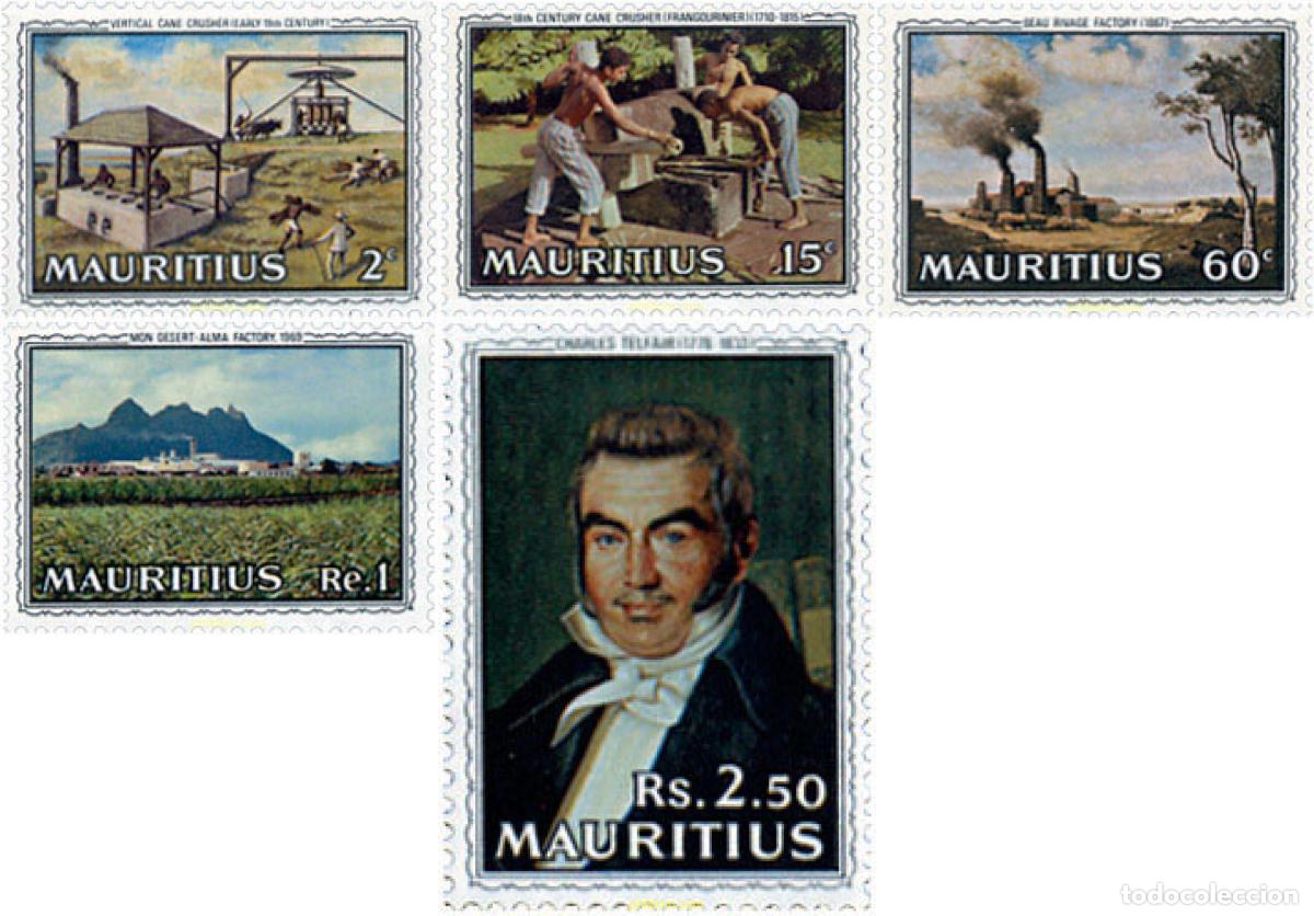 Sellos: 104456 MNH MAURICIO 1969 INDUSTRIA DEL AZUCAR