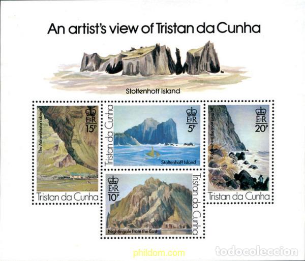 Sellos: 104870 MNH TRISTAN DA CUNHA 1980 PAISAJES DE ROLAN SVENSSON