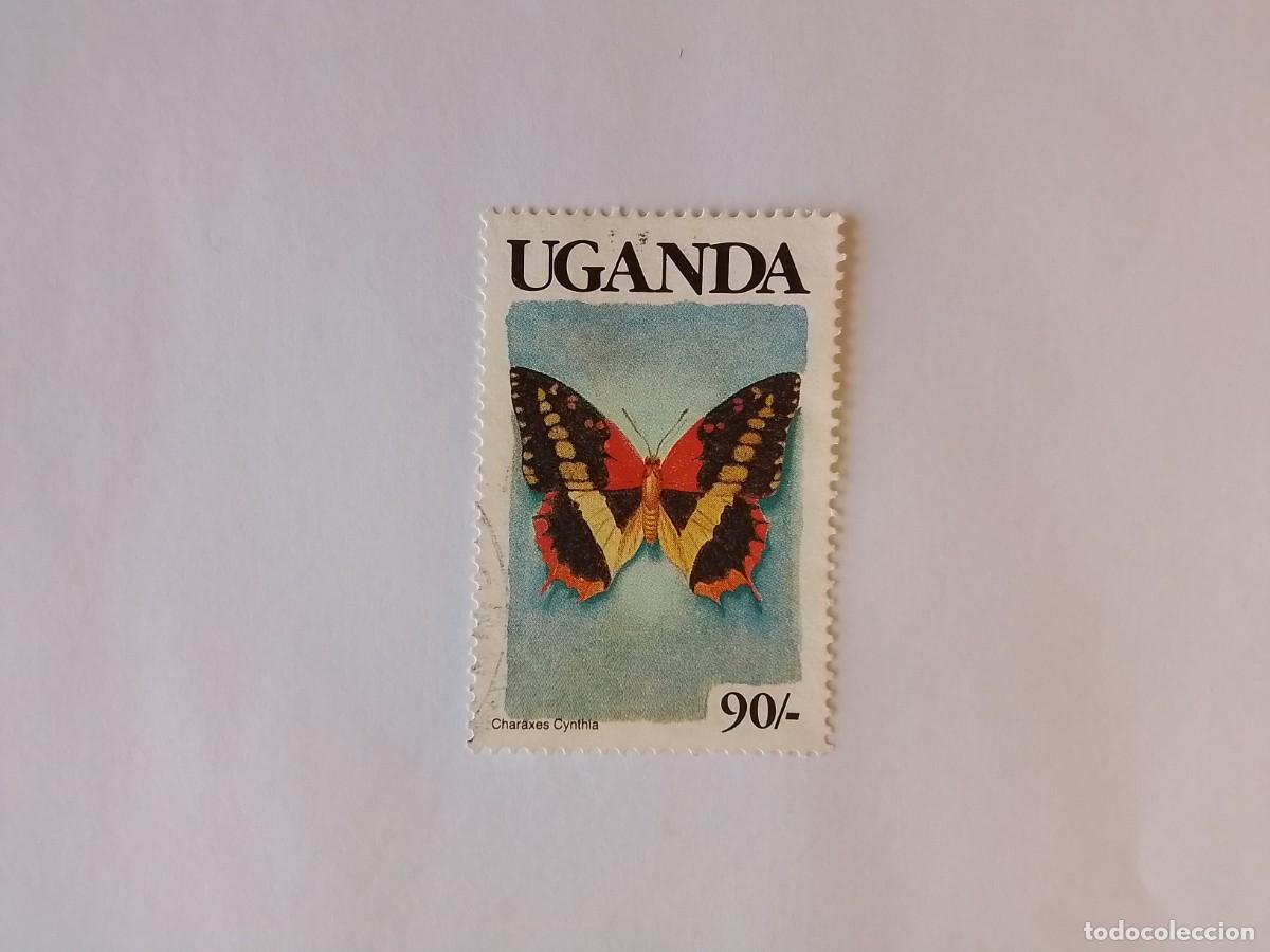 Sellos: A&Ntilde;O 1989 UGANDA SELLO USADO