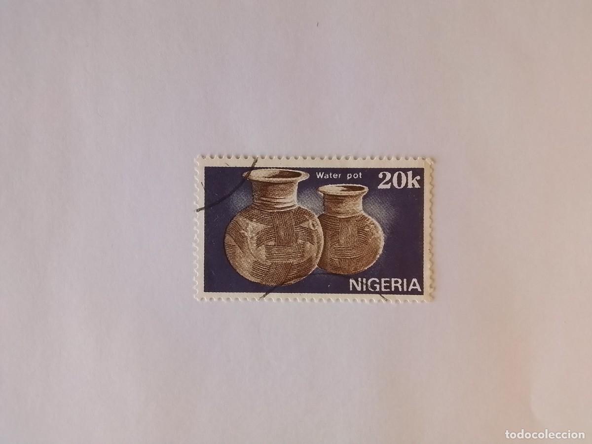 Sellos: A&Ntilde;O 1990 NIGERIA SELLO USADO