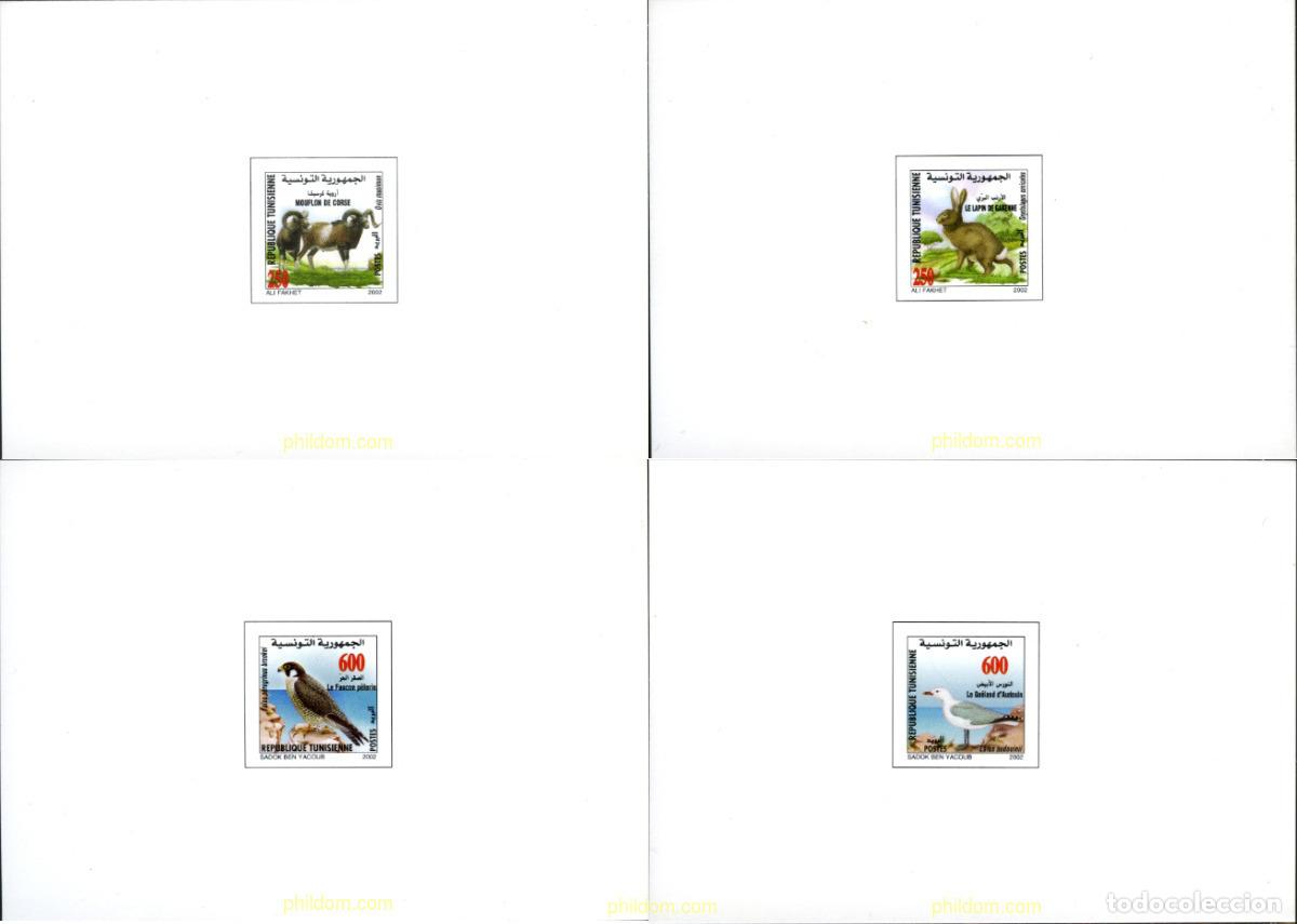 Sellos: 196416 MNH TUNEZ 2002 FAUNA SALVAJE