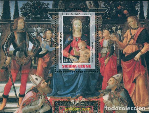 Sellos: 114532 MNH SIERRA LEONA 2002 NAVIDAD