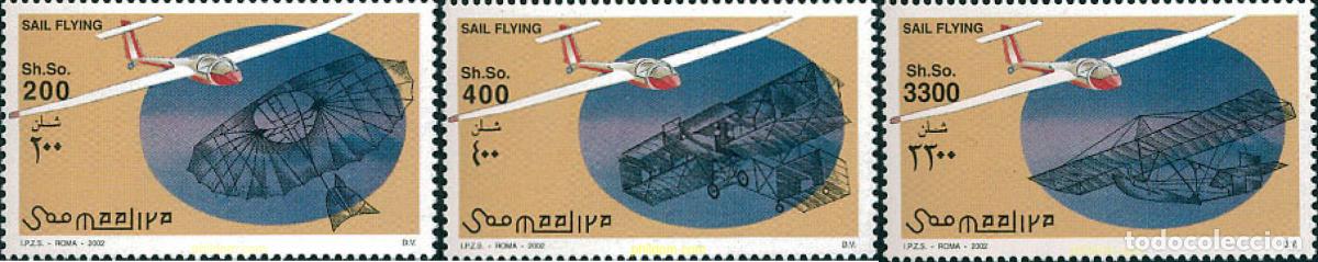 Sellos: 117417 MNH SOMALIA 2002 PLANEADORES.