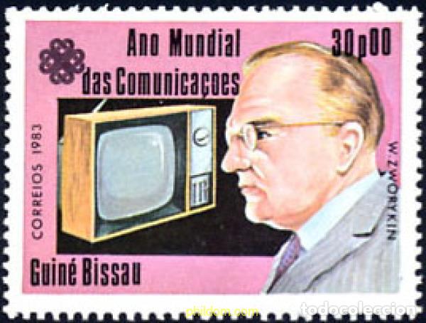 Sellos: 686128 MNH GUINEA BISSAU 1983 A&Ntilde;O INTERNACIONAL DE LAS COMUNICACIONES