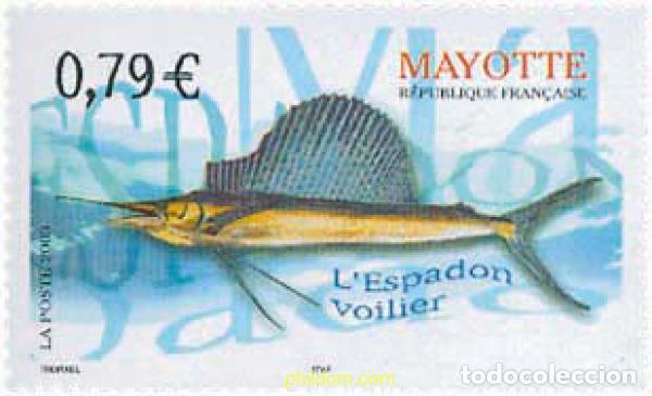 Sellos: 123047 MNH MAYOTTE 2003 PEZ