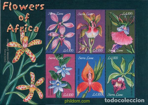 Briefmarken: 240277 MNH SIERRA LEONA 2003 FLORES DE AFRICA