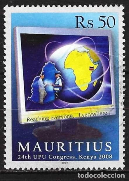 Sellos: Mauricio 2007 - Mi 1044 - YT 1082 - Congreso de la UPU, Nairobi