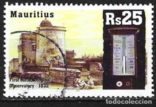 Sellos: Mauricio 2007 - Mi 1048 - YT 1086 - Observatorio Meteorol&oacute;gico