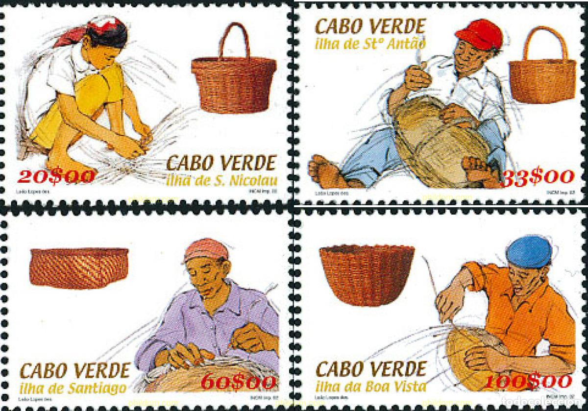 Sellos: 125016 MNH CABO VERDE 2002 CESTERIA