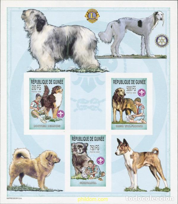 Sellos: 228082 MNH GUINEA 2002 ESCULTISMO Y FAUNA