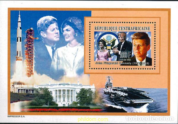 Sellos: 375711 MNH CENTROAFRICANA 2003 PERSONAJES
