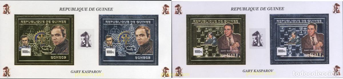 Sellos: 228302 MNH GUINEA 2002 AJEDREZ