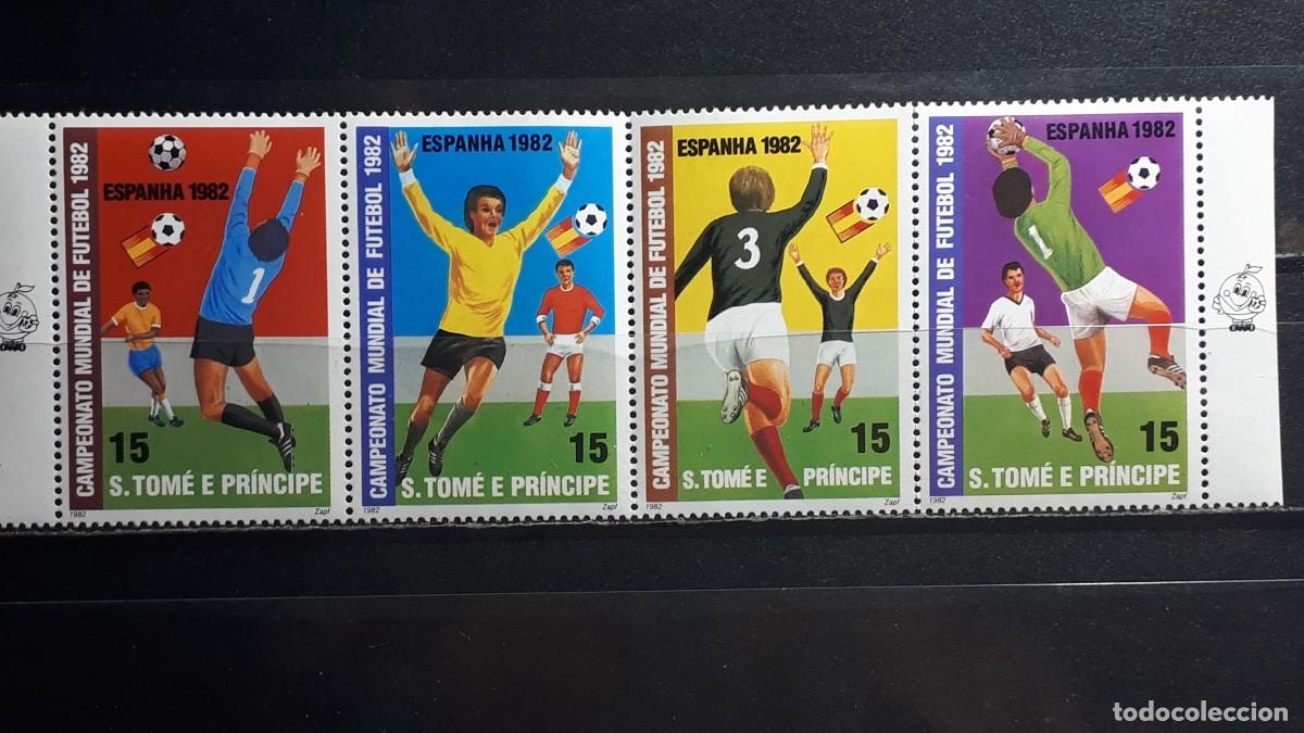 Sellos: SANTO TOM&Eacute; Y PRINCIPE. A&Ntilde;O 1982. **. YVERT 678/81