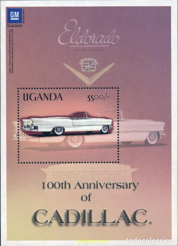Sellos: 132445 MNH UGANDA 2003 CENTENARIO DE CADILLAC