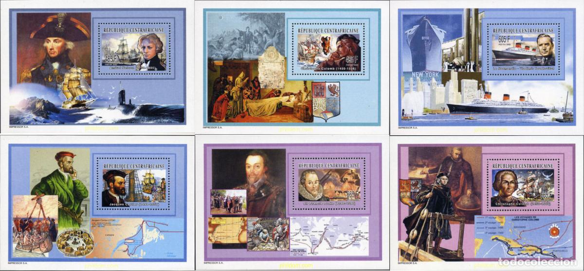 Sellos: 132727 MNH CENTROAFRICANA 2003 PERSONAJES