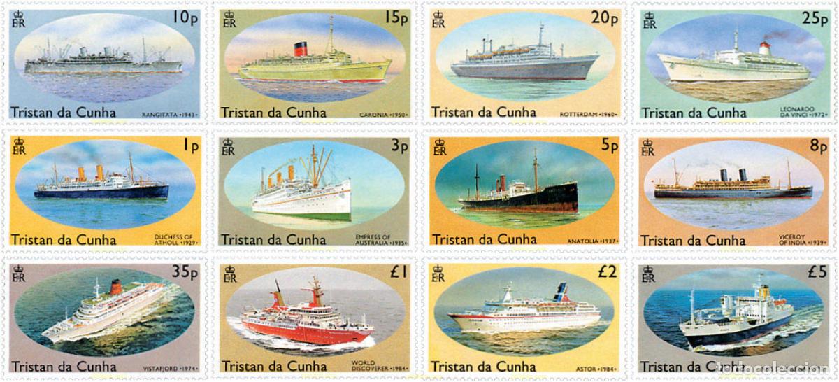 Sellos: 133124 MNH TRISTAN DA CUNHA 1994 BARCOS