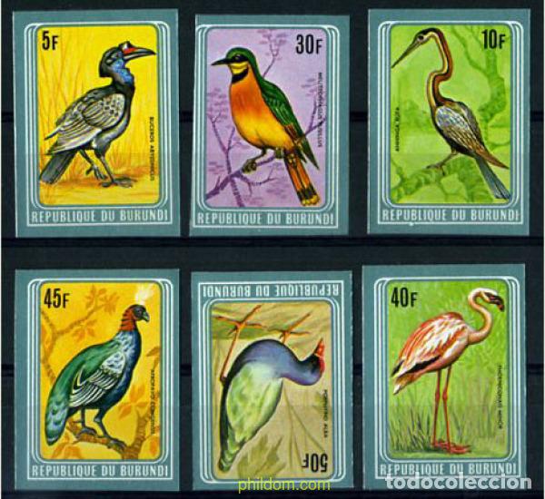 Sellos: 202390 MNH BURUNDI 1980 AVES