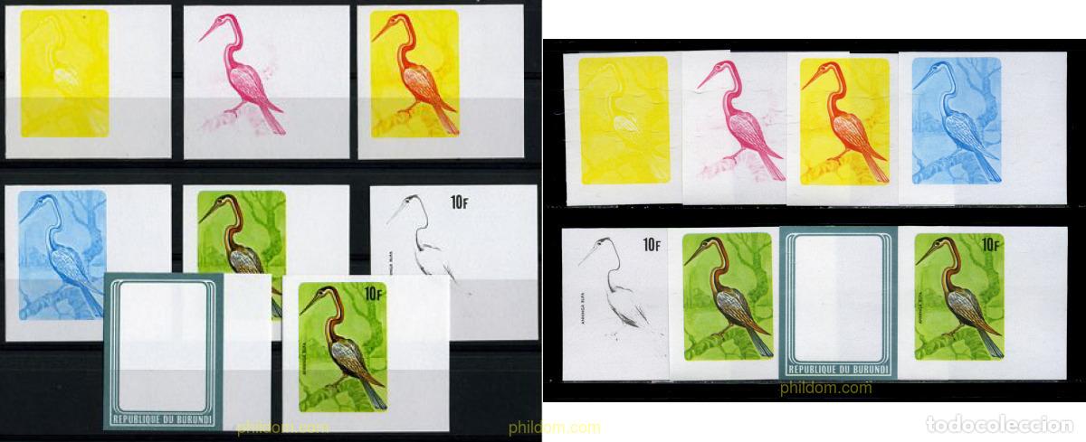 Sellos: 204567 MNH BURUNDI 1980 AVES