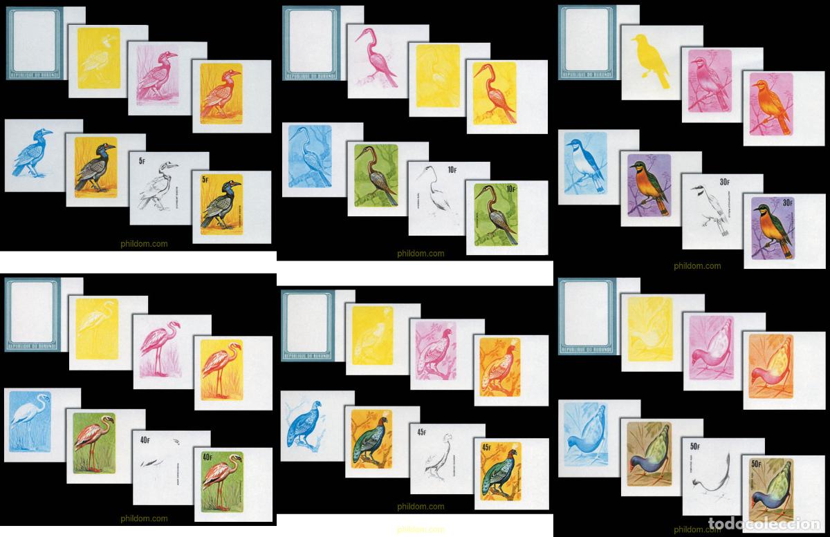 Sellos: 204568 MNH BURUNDI 1980 AVES