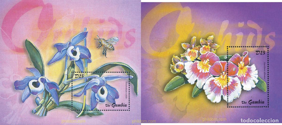 Sellos: 137123 MNH GAMBIA 2001 ORQUIDEAS