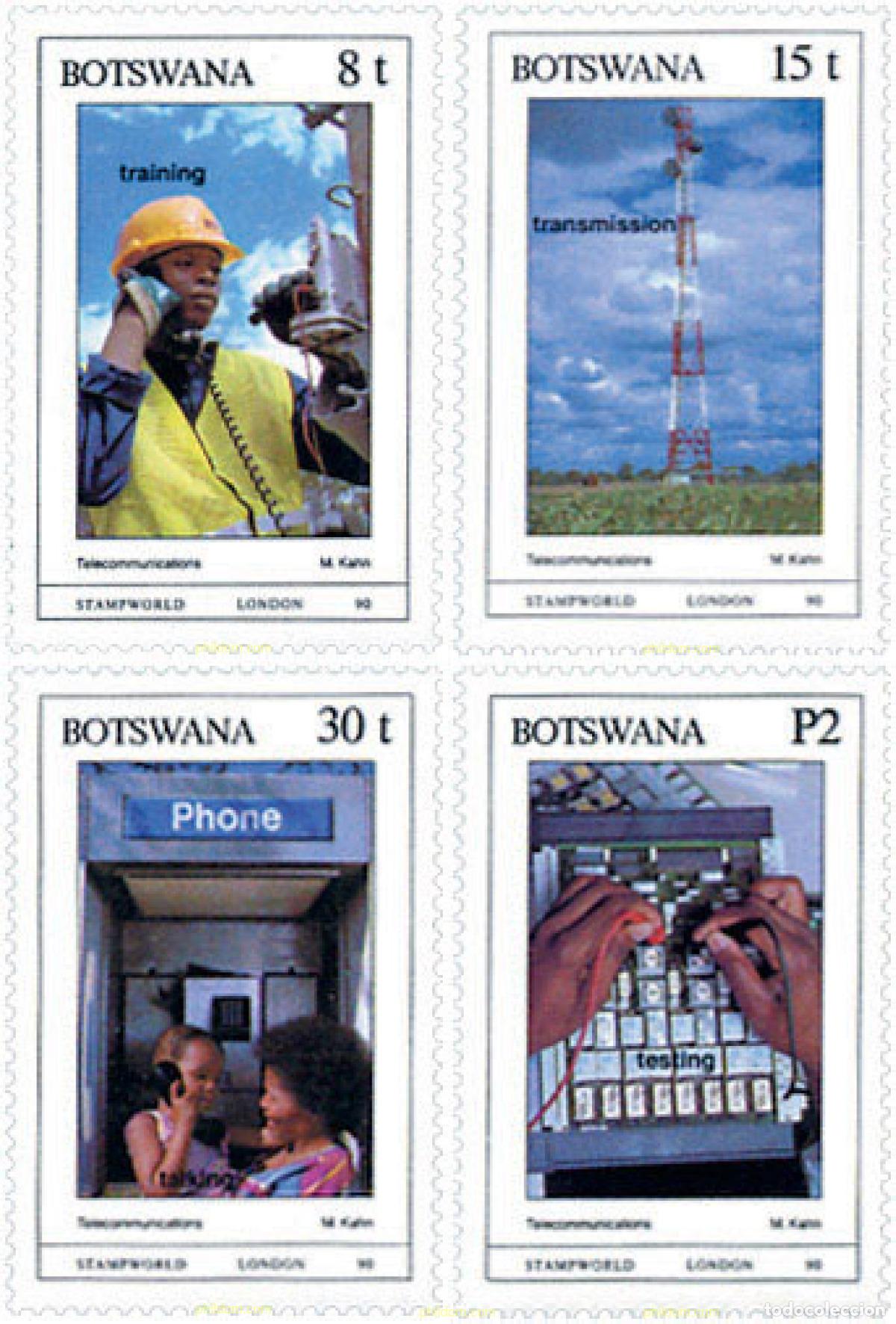 Sellos: 137642 MNH BOTSWANA 1990 LONDON 90. EXPOSICION FILATELICA INTERNACIONAL