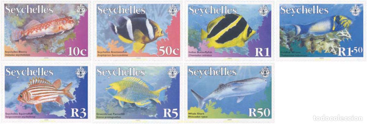 Sellos: 137743 MNH SEYCHELLES 2003 FAUNA MARINA