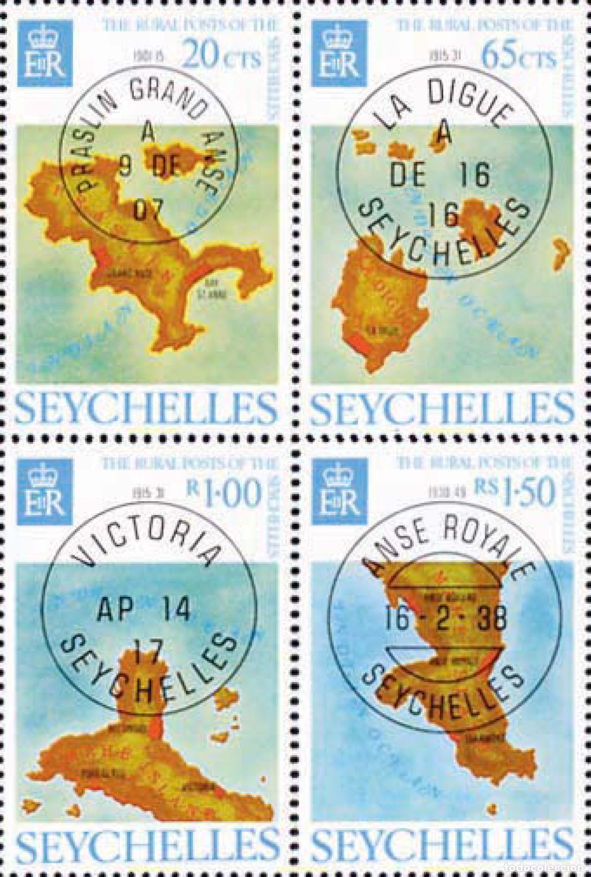 Sellos: 138959 MNH SEYCHELLES 1976 CORREO RURAL