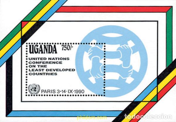 Sellos: 138973 MNH UGANDA 1990 CONFERENCIA DE LAS NACIONES UNIDAS SOBRE LOS PAISES SUBDESARROLLADOS