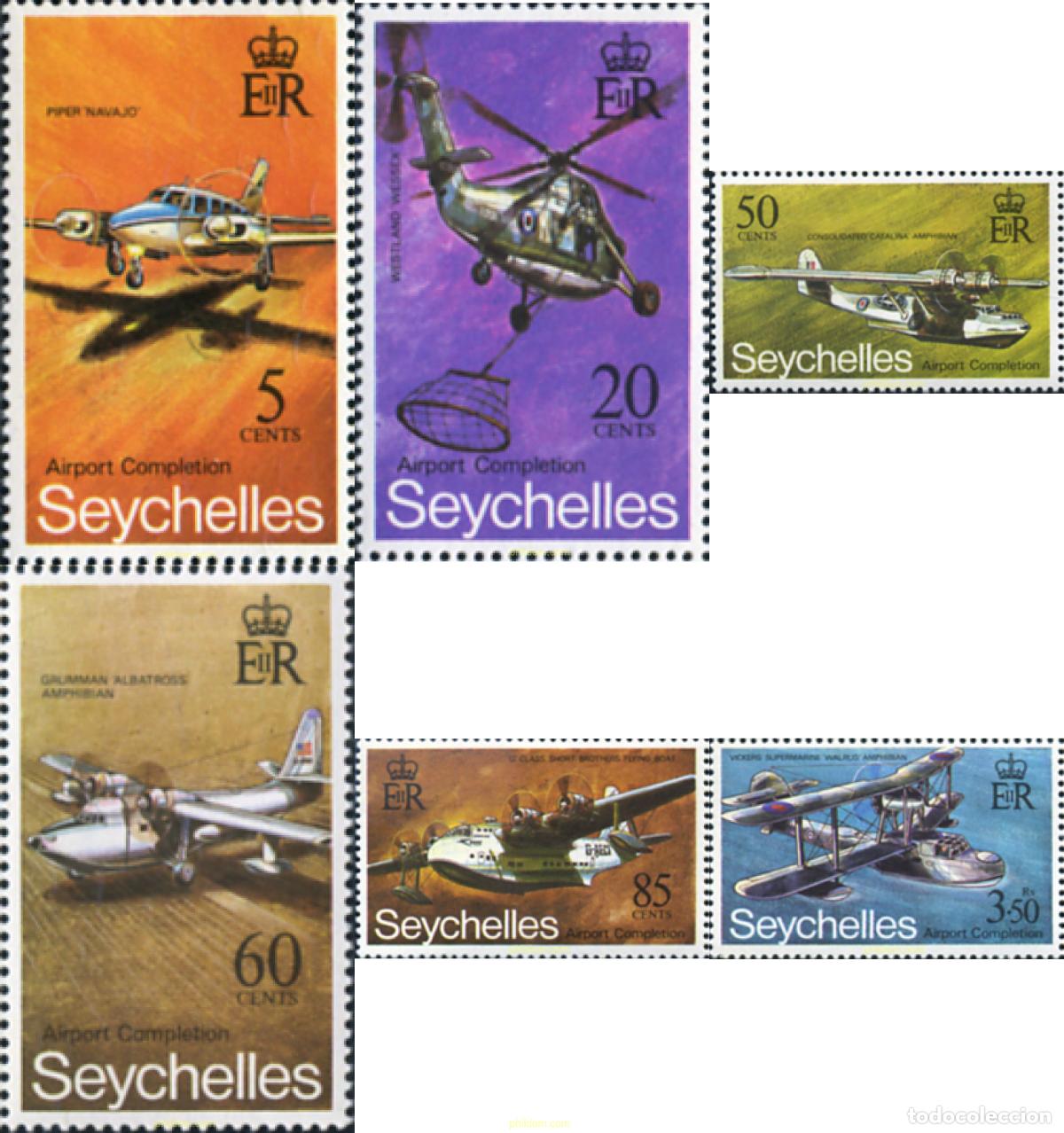 Sellos: 138956 MNH SEYCHELLES 1971 AVIONES