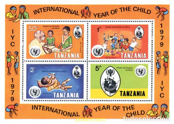 Sellos: 138984 MNH TANZANIA 1979 A&Ntilde;O INTERNACIONAL DEL NI&Ntilde;O