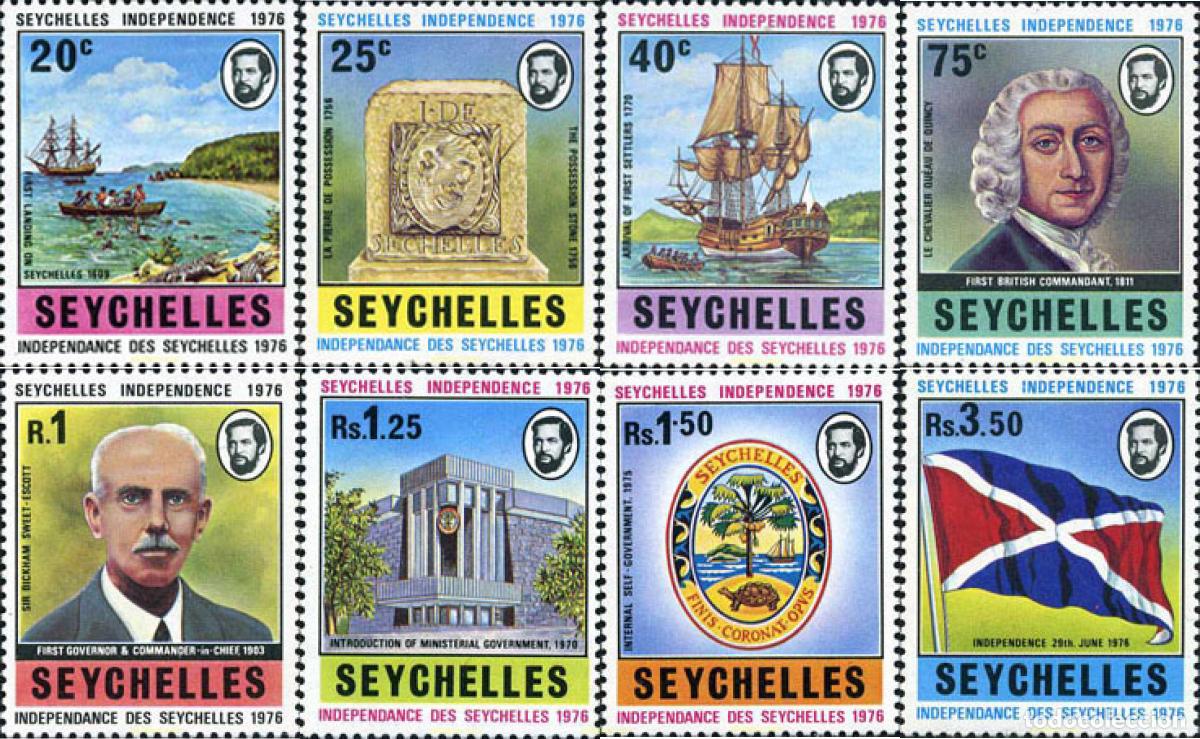 Sellos: 138961 MNH SEYCHELLES 1976 DIA DE LA INDEPENDENCIA