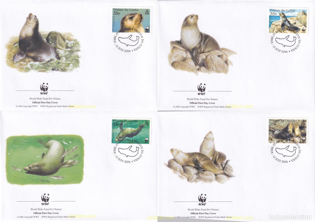 Sellos: 139570 MNH TRISTAN DA CUNHA 2004 WWF