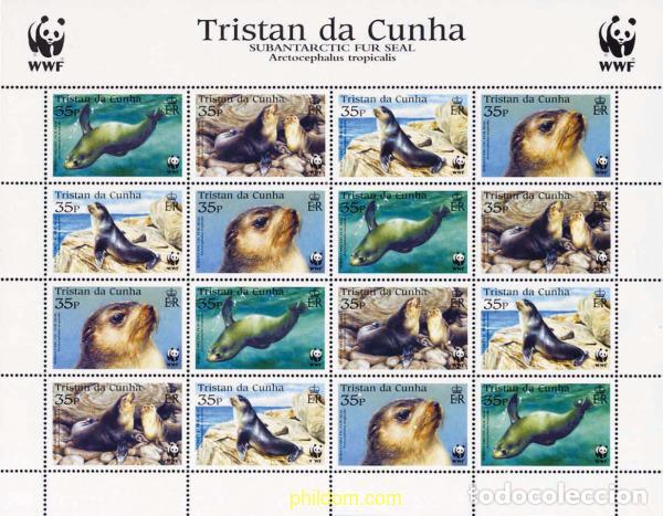 Sellos: 139572 MNH TRISTAN DA CUNHA 2004 WWF